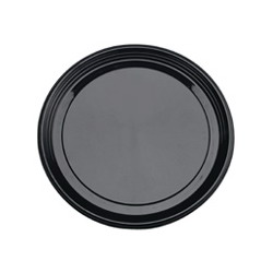 Sabert - Teller 18,5cm schwarz - 25 St.